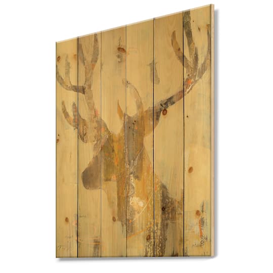 Designart - Golden Deer II